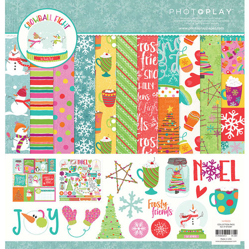 Photo Play Paper - Snowball Fight Collection - Christmas - 12 x 12 Collection Pack