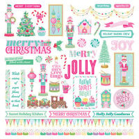 PhotoPlay - Sugar Plum Christmas Collection - 12 x 12 Cardstock Stickers - Element