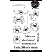 PhotoPlay - Say It With Stamps Collection - Clear Photopolymer Stamps - Boo to You Halloween