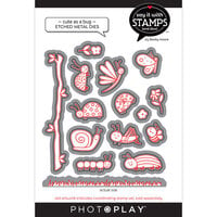 PhotoPlay - Say It With Stamps Collection - Etched Dies - Cute As A Bug