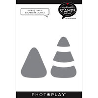 PhotoPlay - Say It With Stamps Collection - Etched Dies - Candy Corn