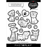 PhotoPlay - Say It With Stamps Collection - Etched Dies - Who Let The Dogs Out