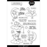 PhotoPlay - Say It With Stamps Collection - Clear Photopolymer Stamps - Catch A Falling Star