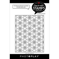 PhotoPlay - Say It With Stamps Collection - A2 Starburst Pierced Coverplate