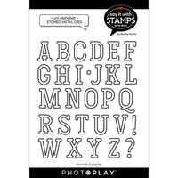 PhotoPlay - Say It With Stamps Collection - Uni Alphabet Dies