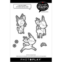 PhotoPlay - Say It With Stamps Collection - Christmas - Etched Dies - You're a Deer