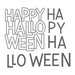 Photoplay - Say It With Stamps Collection -Etched Dies - Happy Halloween - Inlay Large Phrase