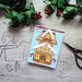 PhotoPlay - Say It With Stamps Collection - Christmas - Layered Etched Dies - Gingerbread House