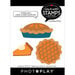 Photoplay - Say It With Stamps Collection -Etched Dies - Holiday Pies