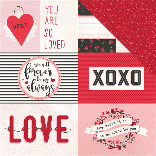 Photo Play Paper - So Loved Collection - 12 x 12 Double Sided Paper - So Loved