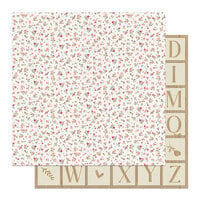 PhotoPlay - Sweet Little Princess Collection - 12 x 12 Double Sided Paper - Sweet Floral