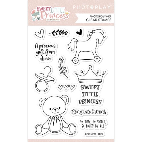 PhotoPlay - Sweet Little Princess Collection - Clear Photopolymer Stamps
