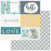 Photo Play Paper - Snuggle Up Collection - Boy - 12 x 12 Double Sided Paper - Hello Baby Boy