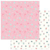 Photo Play Paper - Snuggle Up Collection - Girl - 12 x 12 Double Sided Paper - Cuddle Time Girl
