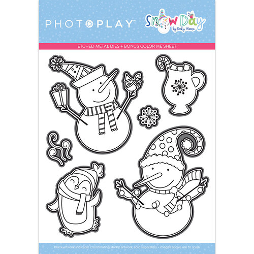 PhotoPlay - Snow Day Collection - Etched Dies