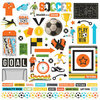 ColorPlay - MVP Soccer Collection - 12 x 12 Cardstock Stickers - Elements