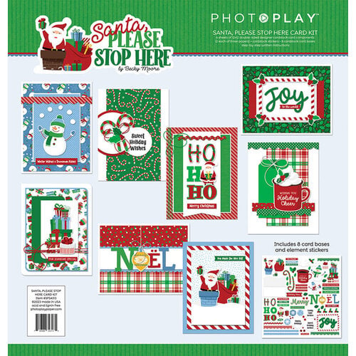 PhotoPlay - Santa Please Stop Here Collection - Card Kit