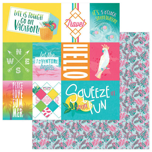 PhotoPlay - Squeeze in Some Fun Collection - 12 x 12 Double Sided Paper - Summer