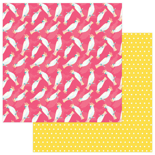 Photo Play Paper - Squeeze in Some Fun Collection - 12 x 12 Double Sided Paper - Cockatoo