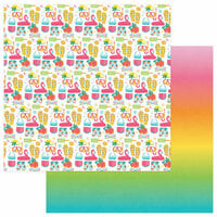 Photo Play Paper - Squeeze in Some Fun Collection - 12 x 12 Double Sided Paper - Summer Lovin'