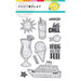 Photo Play Paper - Squeeze in Some Fun Collection - Clear Photopolymer Stamps - Elements