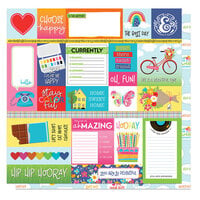 PhotoPlay - Serendipity Collection - 12 x 12 Double Sided Paper - Choose Happy