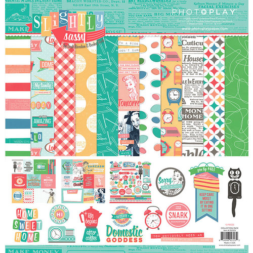 Photo Play Paper - Slightly Sassy Collection - 12 x 12 Collection Pack