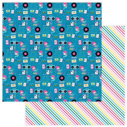 ColorPlay - Star Of The Show Collection - 12 x 12 Double Sided Paper - Hip Hop