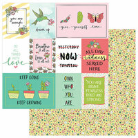 Photo Play Paper - Spread Your Wings Collection - 12 x 12 Double Sided Paper - Grow