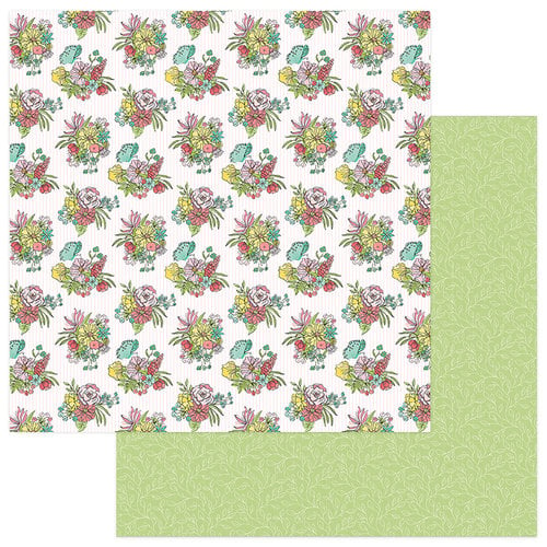Photo Play Paper - Spread Your Wings Collection - 12 x 12 Double Sided Paper - Renew