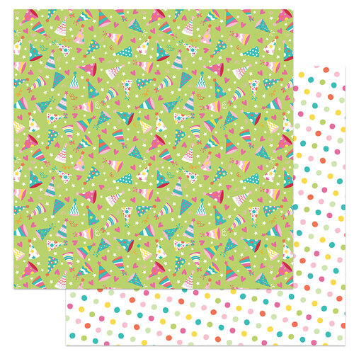 Photo Play Paper - Tulla's Birthday Collection - 12 x 12 Double Sided Paper - Party Favors