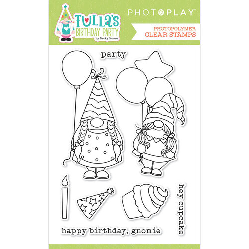 PhotoPlay - Tulla's Birthday Collection - Clear Photopolymer Stamps