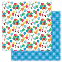 PhotoPlay - Norbert's Birthday Collection - 12 x 12 Double Sided Paper - Party Up
