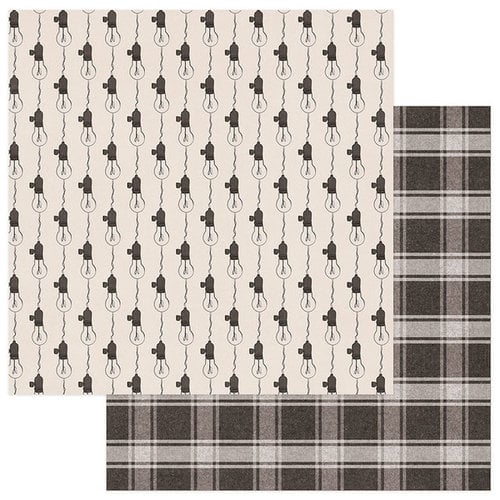 Photo Play Paper - This Guy Collection - 12 x 12 Double Sided Paper - Bright Idea