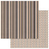 Photo Play Paper - This Guy Collection - 12 x 12 Double Sided Paper - Multi Stripe