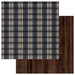 Photo Play Paper - This Guy Collection - 12 x 12 Double Sided Paper - Blue Plaid