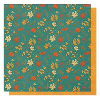 PhotoPlay - Thankful Collection - 12 x 12 Double Sided Paper - Falling Leaves