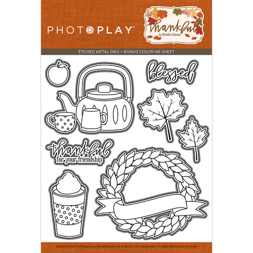 PhotoPlay - Thankful Collection - Etched Dies