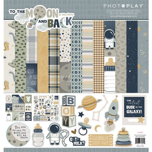 PhotoPlay - To The Moon And Back Collection - 12 x 12 Collection Pack