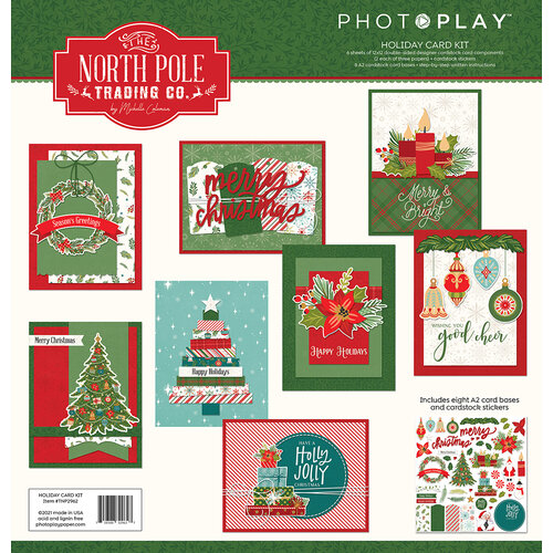 PhotoPlay - The North Pole Trading Co. Collection - Christmas - Card Kit