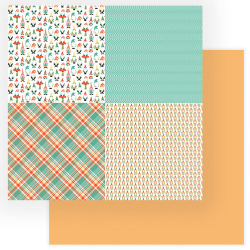Photo Play Paper - Tulla and Norbert Collection - 12 x 12 Double Sided Paper - Quad 3