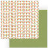 Photo Play Paper - Tulla and Norbert Collection - 12 x 12 Double Sided Paper - Tip Toe Through The Tulips