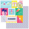 Photo Play Paper - Those Summer Days Collection - 12 x 12 Double Sided Paper - Chill Out