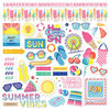 Photo Play Paper - Those Summer Days Collection - 12 x 12 Cardstock Stickers - Elements