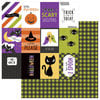 Photo Play Paper - Trick or Treat Collection - Halloween - 12 x 12 Double Sided Paper - Happy Boo Day