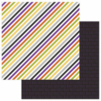Photo Play Paper - Trick or Treat Collection - Halloween - 12 x 12 Double Sided Paper - Eeek