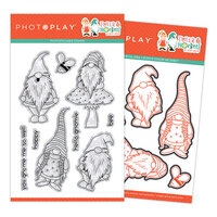PhotoPlay - Tulla and Norbert Collection - Clear Photopolymer Stamps and Dies