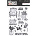 Photo Play Paper - Vintage Girl Collection - Clear Acrylic Stamps
