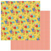 Photo Play Paper - What's Cooking Collection - 12 x 12 Double Sided Paper - Tablecloth