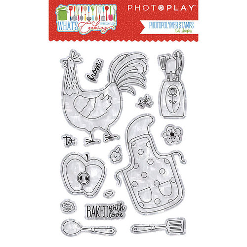Photo Play Paper - What's Cooking Collection - Clear Photopolymer Stamps